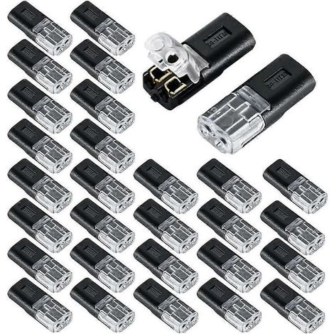 Set mit 30 werkzeuglosen elektrischen Steckverbindern für LED-Beleuchtung, Anhänger und Heimwerkerprojekte (1/5)