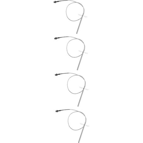 Ensemble de 4 accessoires pour barbecue, contrôle de la température, pièces de rechange, fumoir, installation facile. (1/5)