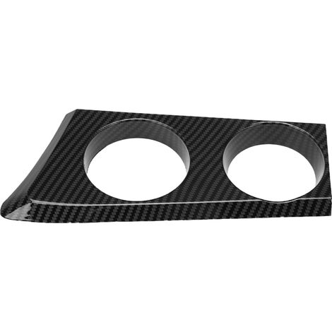 Pour BMW Série 1 120i (modèles 2004-2011) E81, E82, E87 et E88, le support de porte-gobelet de l'accoudoir central gauche côté conducteur (style fibre de carbone). (1/5)