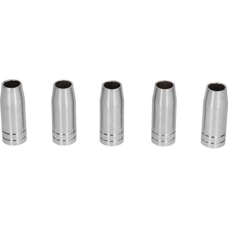 5Pcs Welding Gun Nozzle Brass Conical Shield Cup for 25AK MIG MAG Weld Torch Consumables