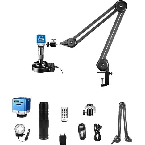 Microscopio digitale, risoluzione 4K, ingrandimento 500X, 4K 60MP GC8613 PLUS, 150X Plus 5X OBJ (1/2)