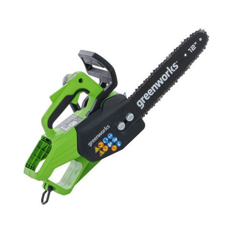 Motosega a batteria 48V lama 25 cm con catena autolubrificante Greenworks GD48TCS