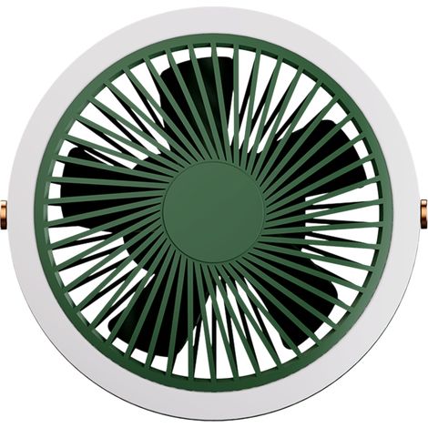 Mini Ventilateur LED USB – 3 Vitesses – Mural – Étudiants/Dortoir/Camping – Pliable (1/5)