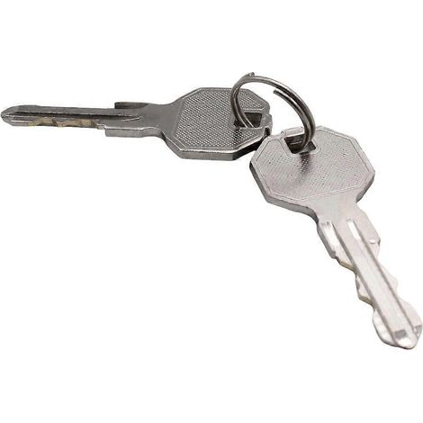 2x pour serrures de porte extérieure de coupé 3 fenêtres, poignées de verrouillage assorties pour voiture de tourisme (1/4)