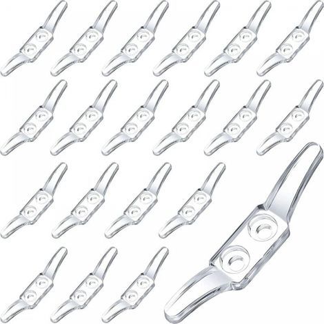 20 PièCes Cordon Aveugle Taquet de SéCurité Aveugle Corde Taquet FenêTre Cordon Taquet pour Bureau à Domicile Stores Rideaux Rideaux Pare-Soleil Cordes (1/5)