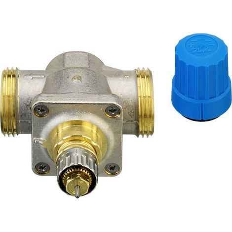 Danfoss Válvula de enfriamiento y calefacción RA-C Recto, 2 x G 1 A, 013G3096