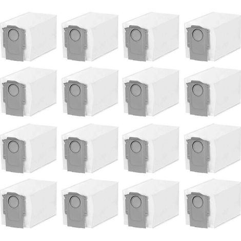 Sacs à Poussière - Pour Robots Aspirateurs S8 Maxv Ultra Q Q Maxv QS Q Pro S8 Max Ultra Q Master - 16 Pièces (1/5)