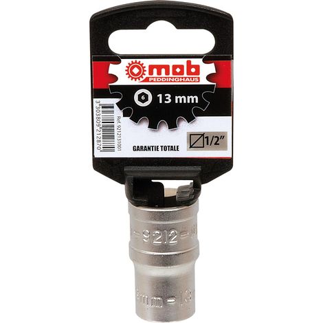 DOUILLE 6 PANS 1/2'' 19MM SUR CARTE MOB - 9212191001
