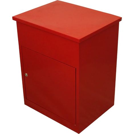 Red Parcel Post Box