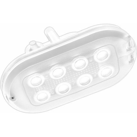 Luminaire LED Oval Pro 3,4 W, 4 000 K, 370 lm, IP44, blanc (1/3)
