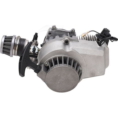 Bloc moteur 2 temps 47 cm³ 49 cm³ démarrage à cordon pour mini moto quad mini scooter ATV (1/5)