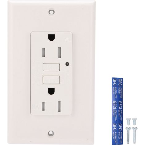 Prise électrique intelligente détection de fuite US standard protection défaut de terre AC125V LD‑3008C (1/5)