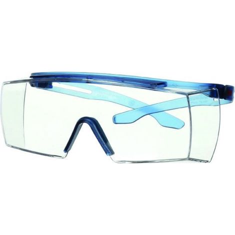 3M SECUREFIT berbriller SecureFit 3700, blauer Bügel, klare Scheibe 3M (1/2)