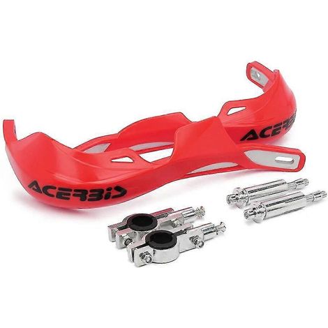 Motorrad-Lenkerschutz 28 mm/22 mm für Honda, KTM, Suzuki, Kawasaki, Yamaha CR, EXC, YZF, WRF – Rot (1/5)