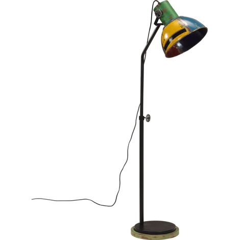 vidaXL Lámpara de pie de colores 25 W E27 30x30x100-150 cm (1/2)