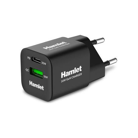 Hamlet XPDC-G3018Q Caricabatterie per dispositivi mobili Universale Nero AC Ricarica rapida Interno (1/3)