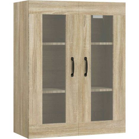 Maison Exclusive - Armario colgante de pared roble Sonoma 69,5x34 (1/5)