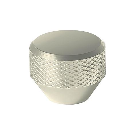 Bouton aluminium Mesh - diamètre 26 mm - hauteur 23 mm - finition noir mat - ESTAMP (1/4)