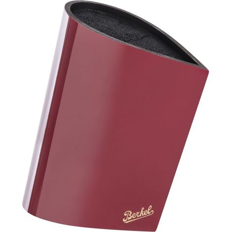 Berkel BBA1NKWR000CB Ceppo Portacoltelli Universale con Inserto in Polipropilene Estraibile e Lavabile in Lavastoviglie colore Rosso (1/2)