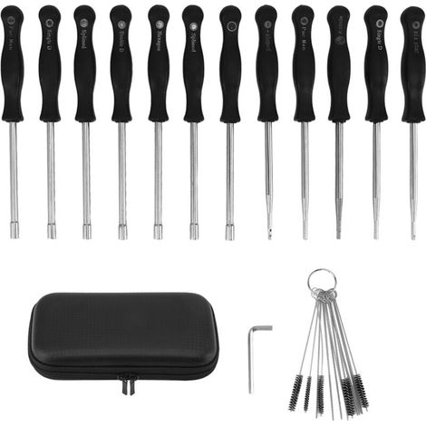 Lot de 12 Outils de réglage de carburateur avec  Petit Moteur 2 Temps pour Husqvarna pour STHIL pour débroussailleuse Echo tronçonneuse (1/5)