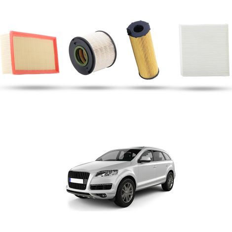Kit Tagliando 4 filtri compatibile con Audi Q7 (4L) 3.0 tdi 165kw dal 2009 (1/5)