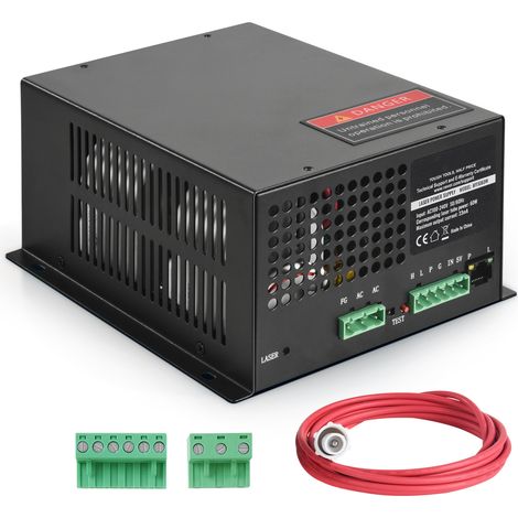 Mophorn 60 W CO2-Laser-Netzteil – Premium für Lasergravur, schnelle Wärmeableitung, kompatibel mit mehreren Marken, langlebig und sicher für Ihre kreativen Projekte