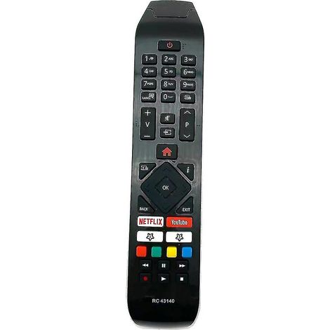 Fernbedienung für Hitachi RC43140, kompatibel mit den Smart-TVs 55HL7000, 32HE4000 und 24HE2000. (1/5)