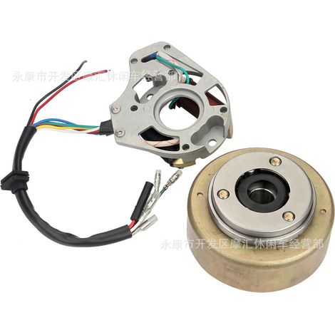 Off-road motorcycle/ATV/beach motorcycle accessories 50CC-110CC Dayang 100 DY100 coil magneto cylinder (1/4)