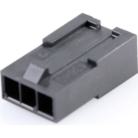 Molex Buchsengehäuse-Kabel Polzahl Gesamt 3 Rastermaß: 3 mm 436400301 1 St. Bag