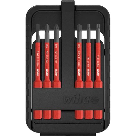 Coffret de 6 Embouts Slim Mixte (F-PH-SL/PZ-PZ-TX)