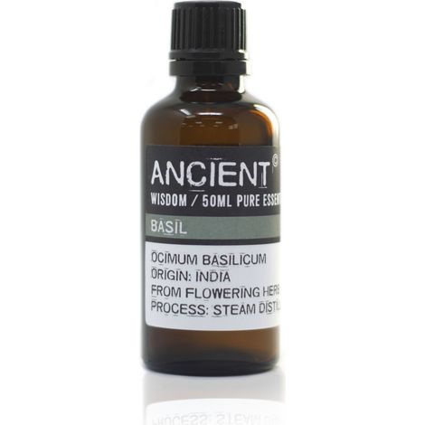 Basilic 50ml Huile Essentielle- Vendu par 1 (1/2)