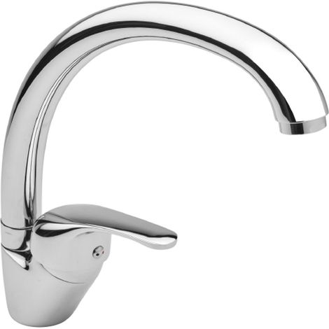 MISCELATORE LAVELLO CUCINA CIGNO MAURER "AURORA" Ø40MM