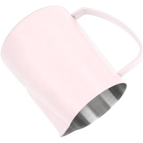 Tasse à Mousser le Lait, Pichet à Lait en Acier Inoxydable 480ML, Tasse à Vapeur, Pichet à Mousseur à Lait avec échelle Intérieure, Pichet à Vapeur de Lait, Pichet à Mousse de. (1/5)