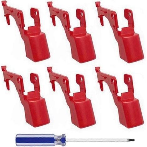 Red Trigger interrupteur bouton pour V10 V11 aspirateur Heavy Duty de rechange Trigger bouton avec Screwdrivers (1/5)
