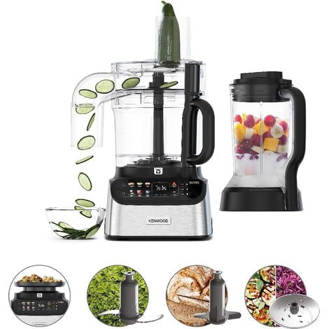 Robot da cucina Kenwood MultiPro OneTouch nero 1000 W 3 L (1/5)