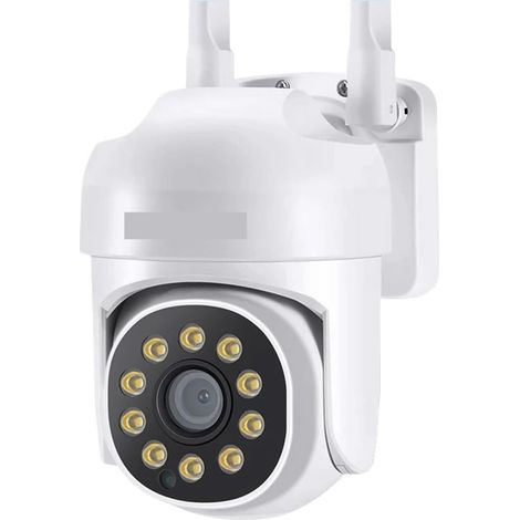 4MP WiFi PTZ caméra de Surveillance sans Fil caméra IP AI détection Humaine sécurité à Domicile CCTV vidéo bidirectionnelle(WiFi CAM ADD 128GB) (1/4)