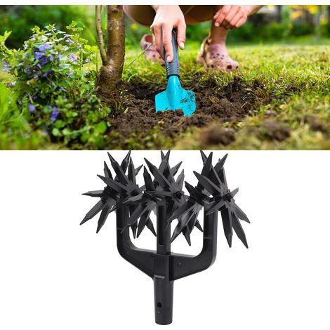 Nouveaux outils pour retourner la terre, aérateur de sol, motoculteur, merveille du décompactage du sol (1/5)