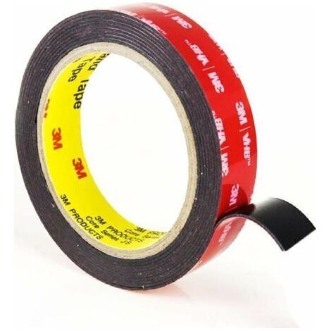 Ruban Adhésif Double Face - 2 Volume 20MM×3M Double Face Ruban Adhésif Extrême Fort - Imperméable et ultra Résistant aux Hautes Températures Ruban de montage - pour Voiture,Maison et Bureau (1/4)