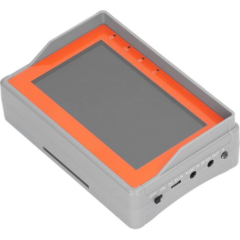 Testeur de moniteur vidéo HD 4,3 pouces portable analogique coaxial AHD 2 en 1 pour vidéosurveillance, prise UE 100-240 V (1/5)