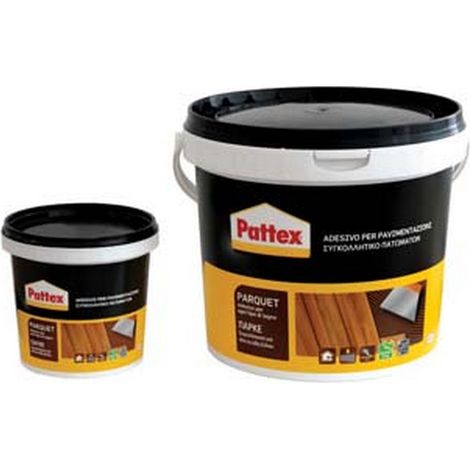 1PZ PATTEX COLLA VINILICA PER PARQUET - Kg.5 in secchiello