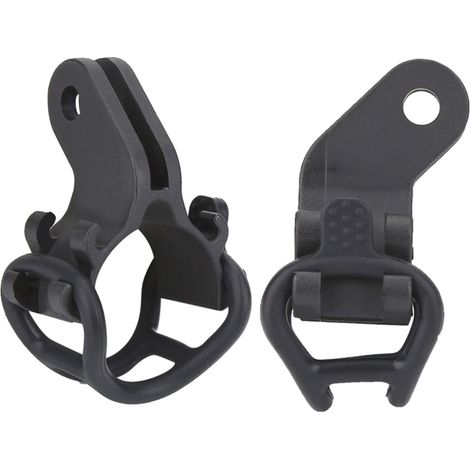 GUB Stabile Fahrradtaschenlampenhalterung, Clipbefestigung, Zubehör