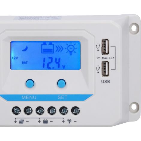 EL2430Z 12V/24V PWM Solarladeregler für den Heimgebrauch 30A (1/5)