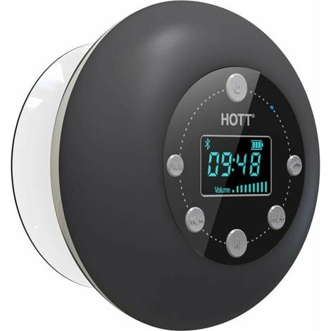 royaluxe -Radio de douche Bluetooth 5.0 haut-parl étanche musique de salle de bain sans fil (1/5)