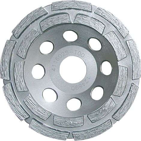 Tazza diamantata EDELCO per calcestruzzo 115x22 mm, elevata durata e prestazioni.