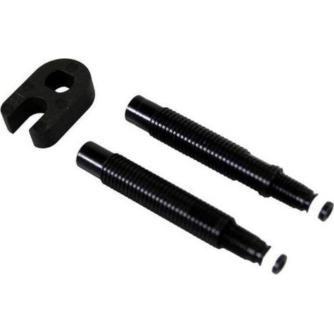 Schwalbe Ventilverlängerung30 mm 2er Set, aluminium sw f.tubeless