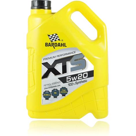 Huile 5w20 - XTS A1/B1-12, 100% synthèse - 5L - BARDAHL