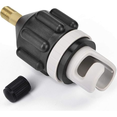 SUP-Luftpumpenadapter, Luftpumpenkonverter, Standard-Luftpumpenadapter, Aufblasanschluss für aufblasbare Kajaks und Stand-Up-Paddleboards