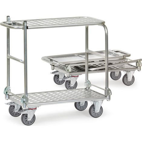 Fetra Klappwagen Aluplattform klappbar 720x450mm Ladefläche KW5 (1/2)