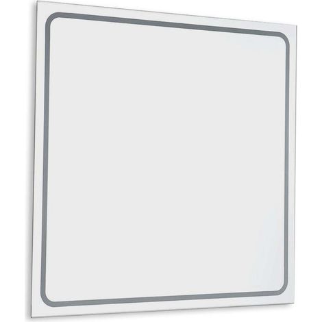 Sapho Gemini II - Spiegel mit LED-Beleuchtung 70x70 cm GM070 (1/4)