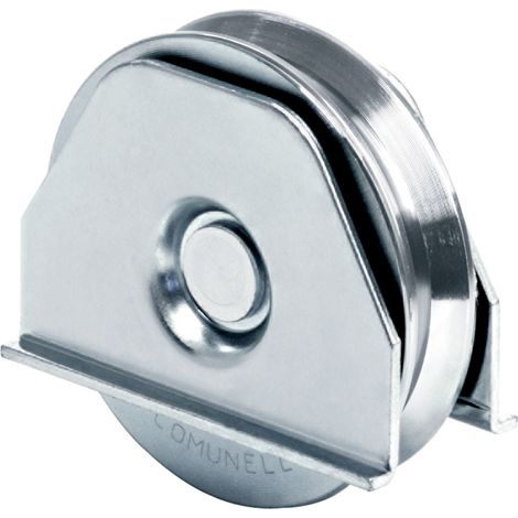 RUOTA PER CANCELLI GOLA A 'Y' ART. 330Y    Ø 117 - portata 220 kg  - COMUNELLO